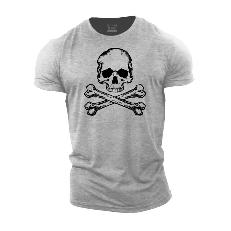 Skull Bones Cotton T-Shirt