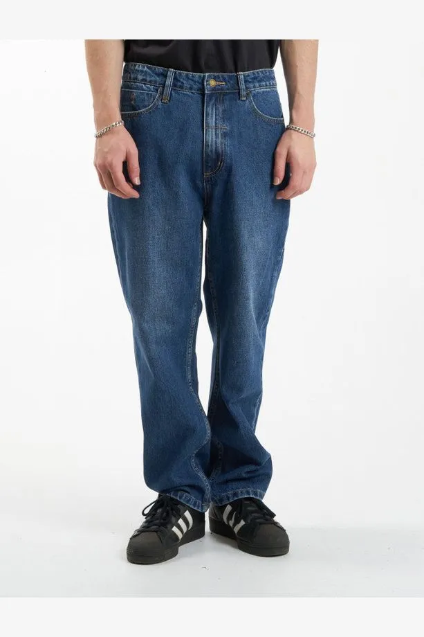 SLACKER DENIM JEAN - ROADHOUSE BLUE