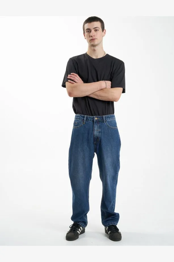 SLACKER DENIM JEAN - ROADHOUSE BLUE