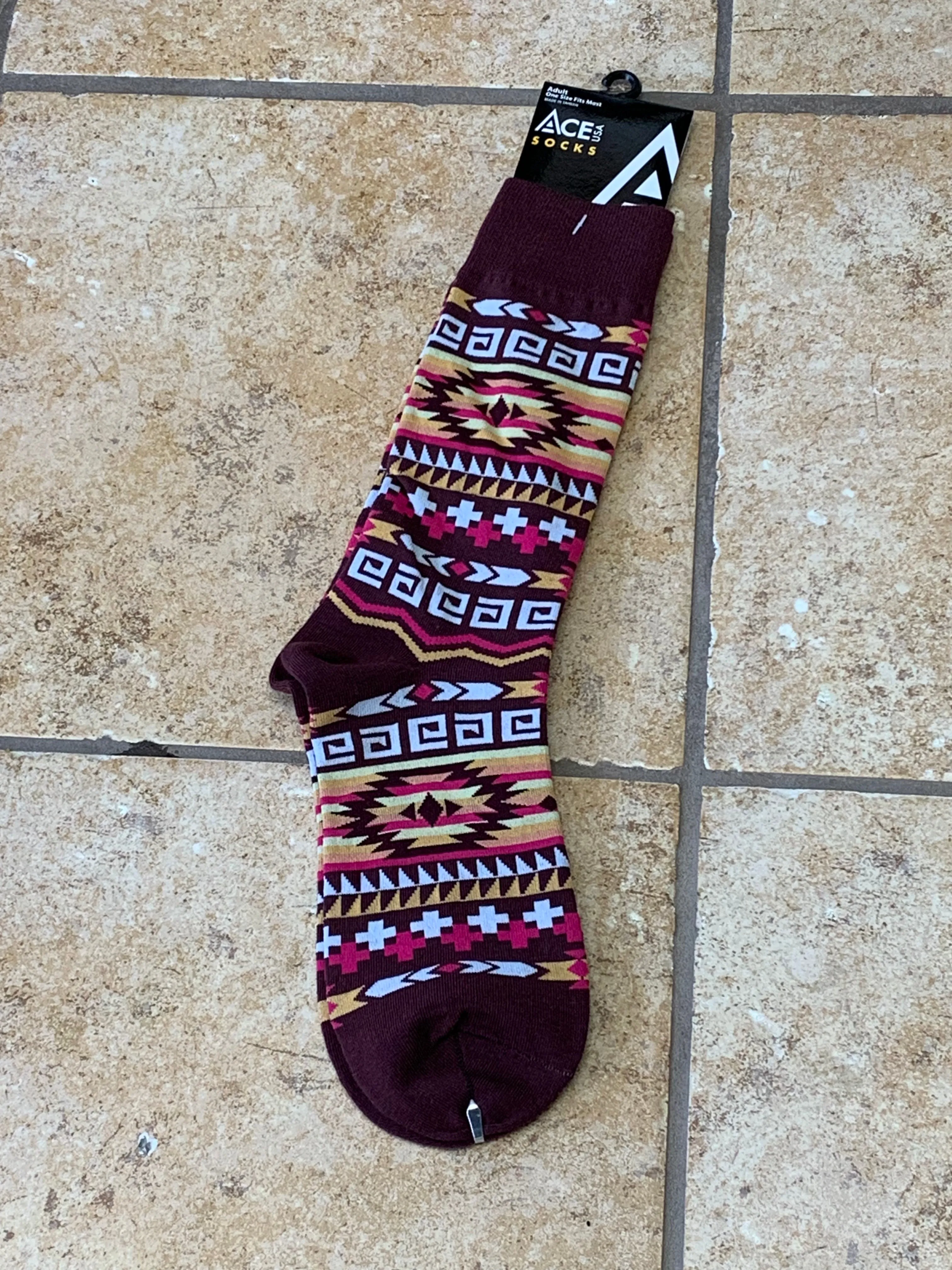 Southwest Bunkhouse Socks (sz 11-13) SK580