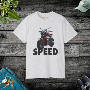 Speed Ultra Cotton Tee for Motorcycle Lovers