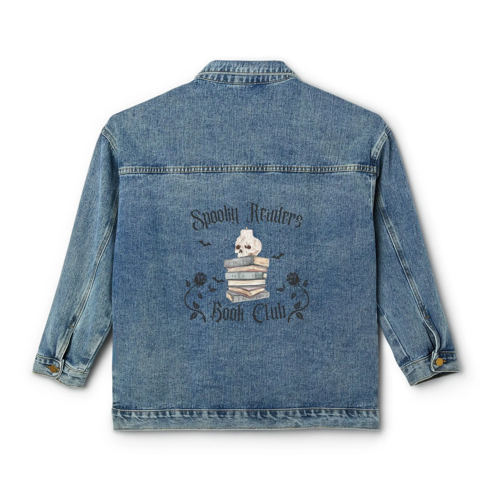 Spooky Readers Club - Women's Denim Jacket