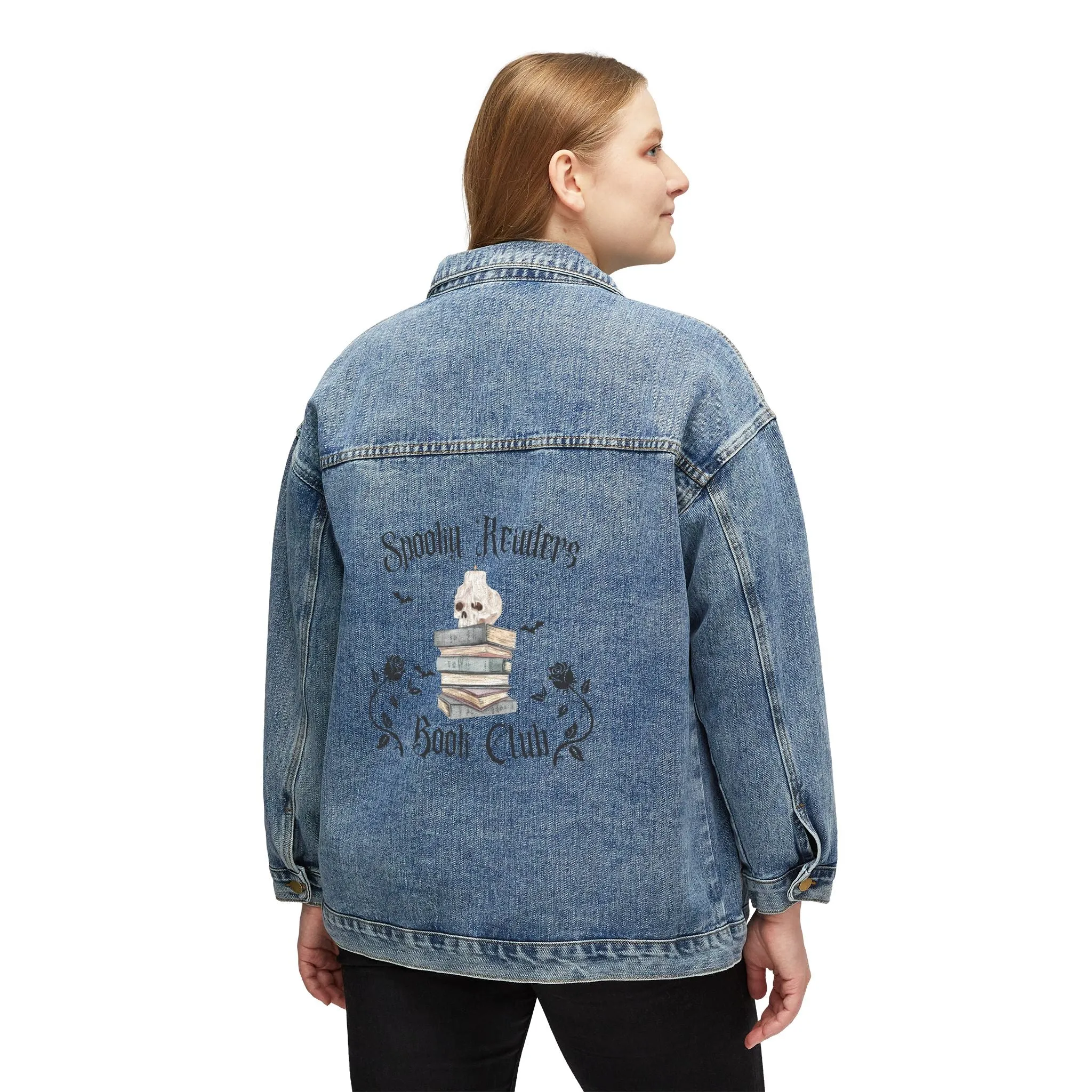 Spooky Readers Club - Women's Denim Jacket