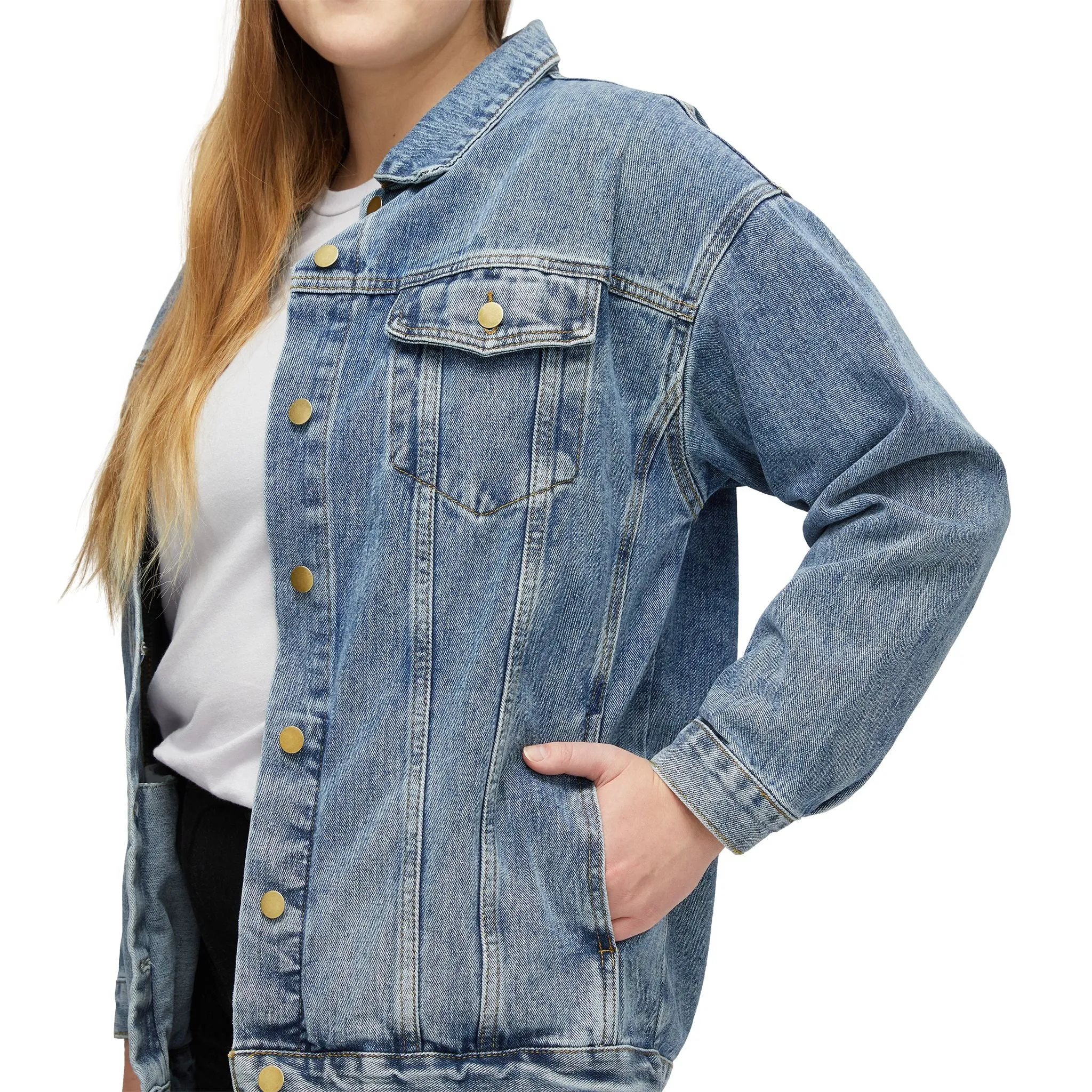 Spooky Readers Club - Women's Denim Jacket