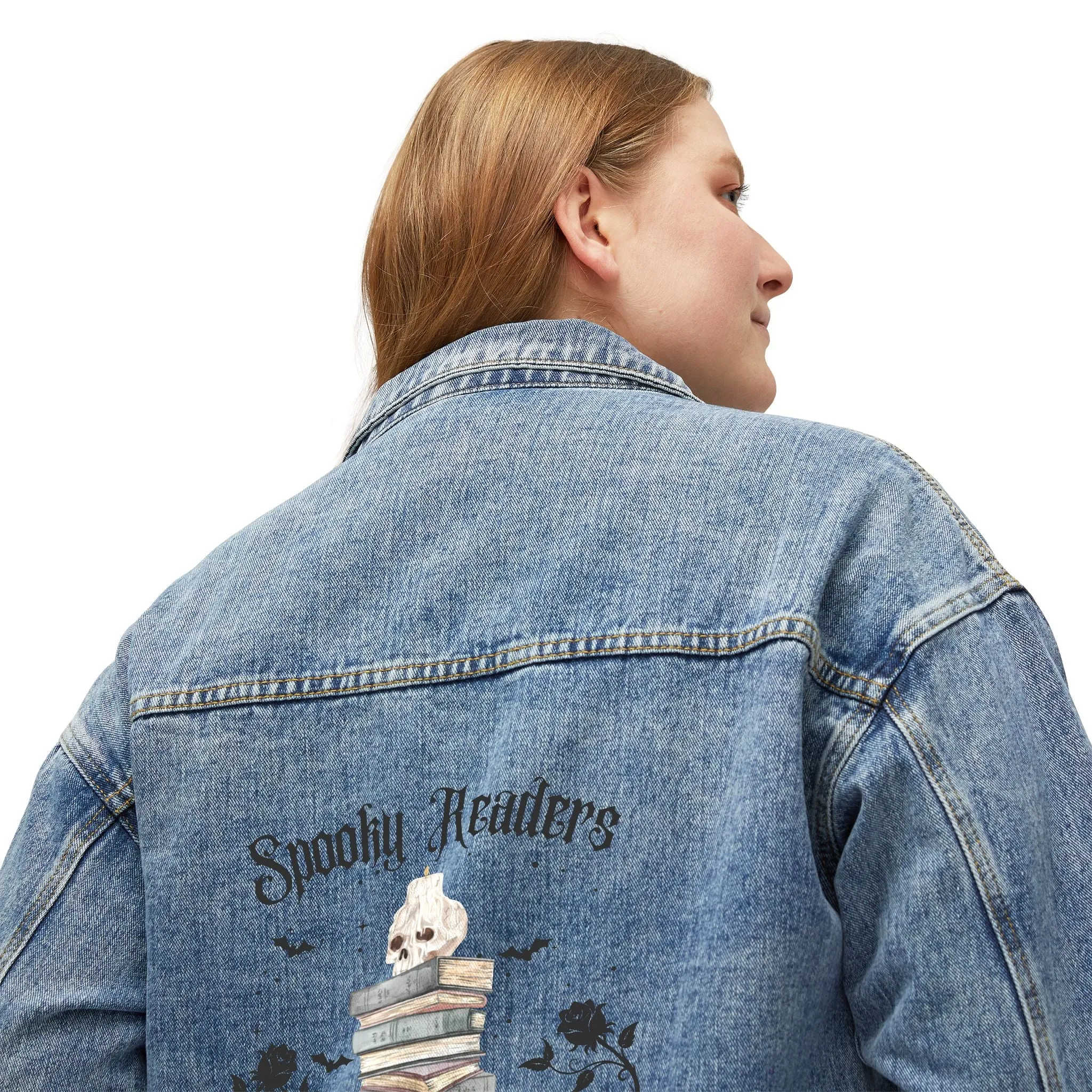 Spooky Readers Club - Women's Denim Jacket