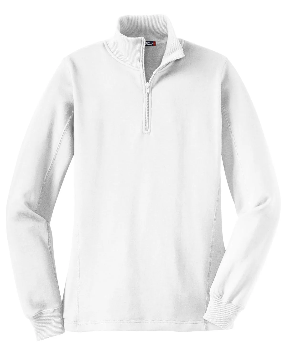 Sport-Tek Women's 1/4-Zip Sweatshirt. LST253 White