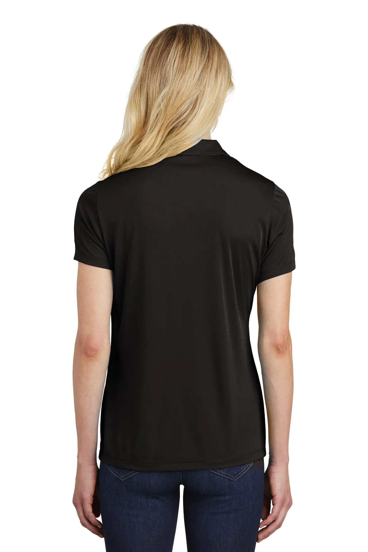 Sport-Tek  Women's PosiCharge  Competitor  Polo. LST550 Black