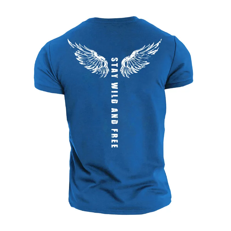 Stay Wild And Free Cotton T-Shirt