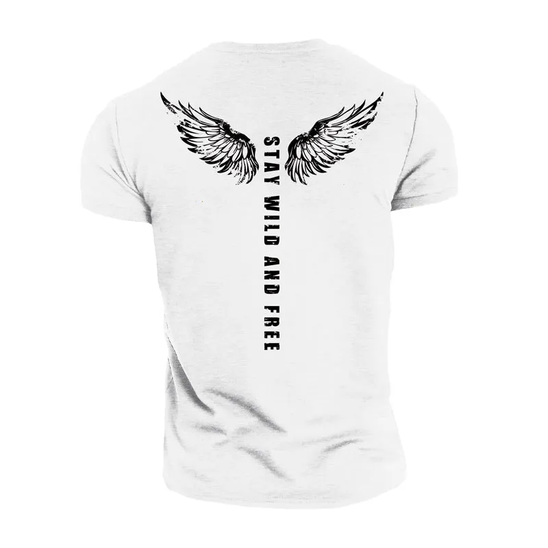 Stay Wild And Free Cotton T-Shirt