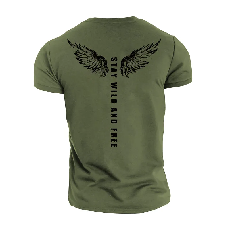 Stay Wild And Free Cotton T-Shirt