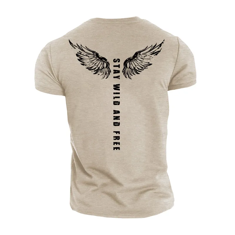 Stay Wild And Free Cotton T-Shirt