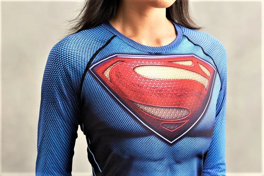SUPERMAN Women's Gym Shirt
