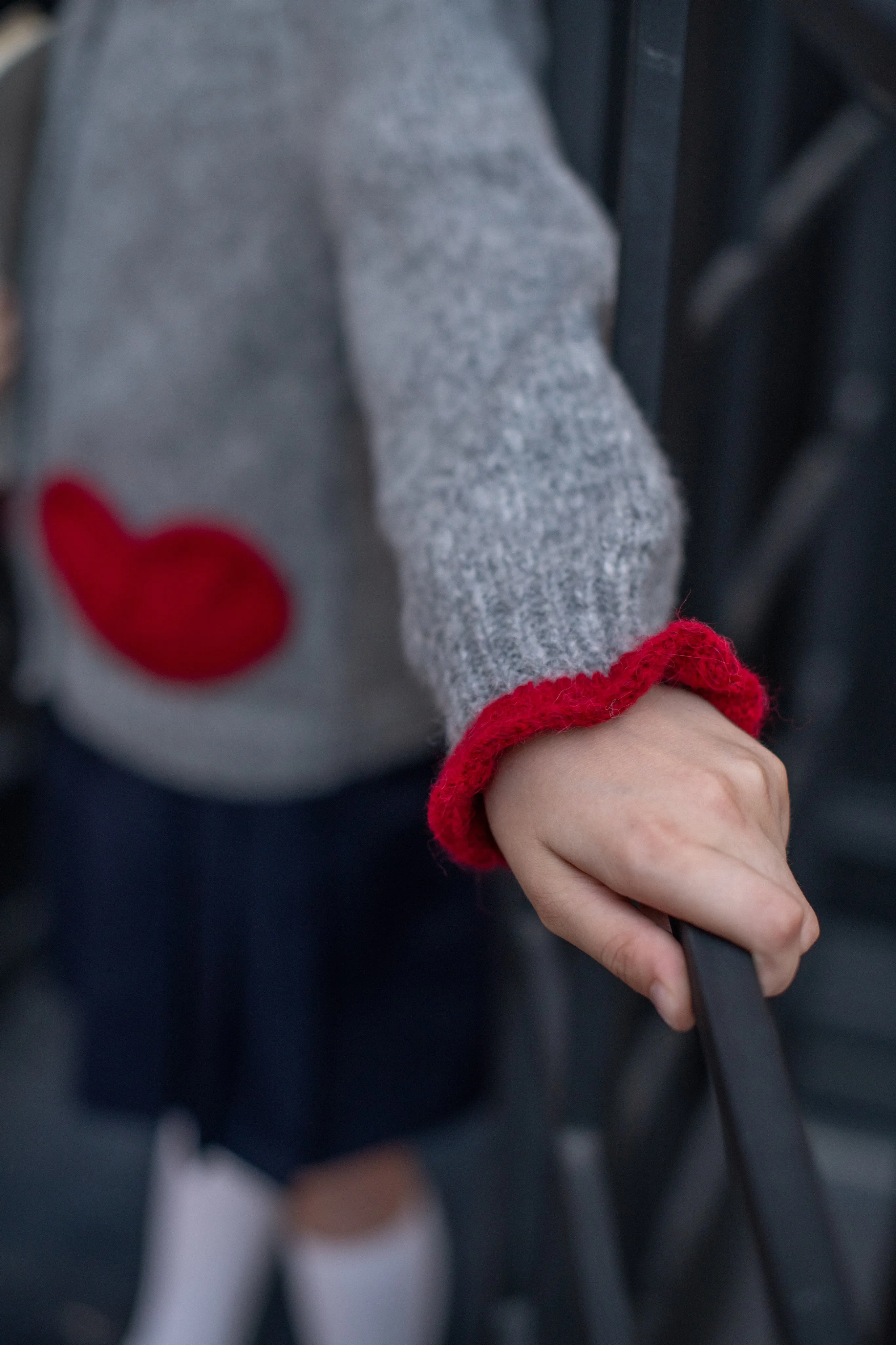Sweet Heart cardigan |Red| in stock (4-5y)