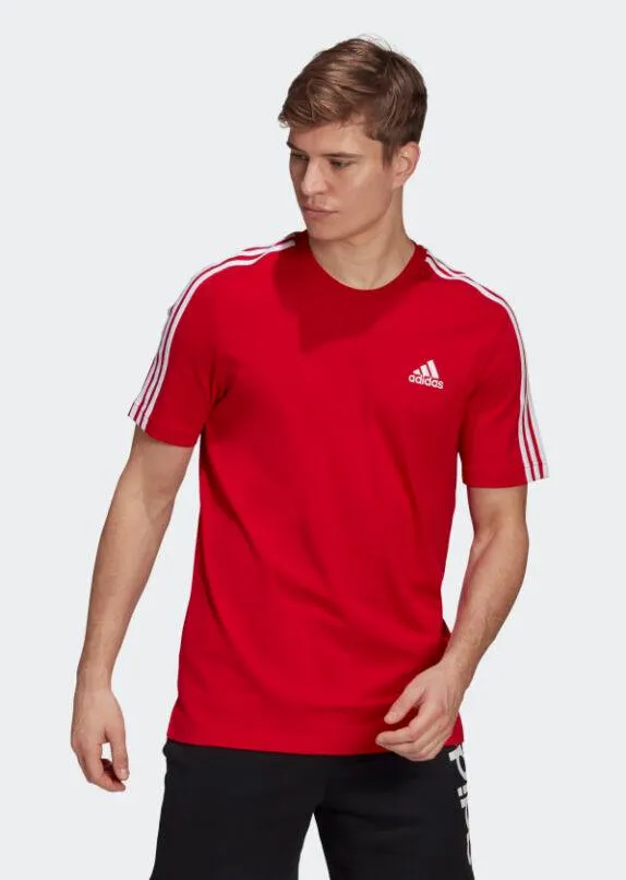 T-SHIRT ADIDAS UOMO MAGLIA FUNCTIONAL TRAINING FITNESS ROSSA