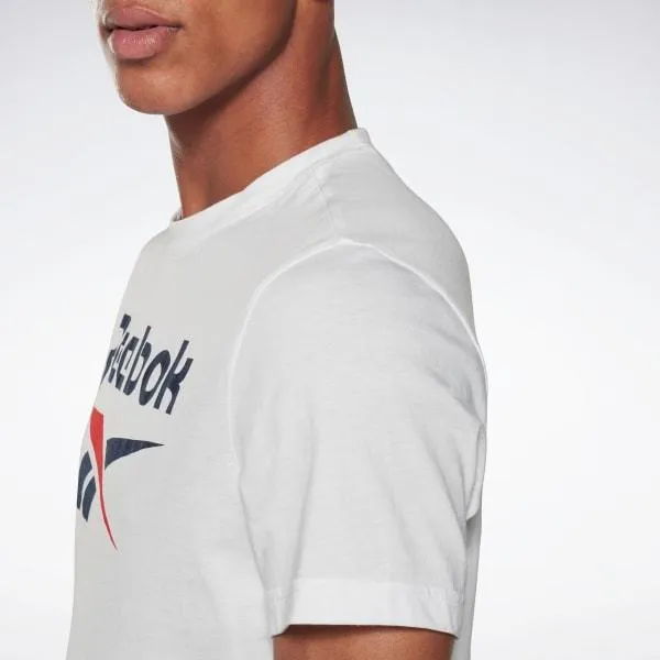 T-SHIRT REEBOK CROSSFIT MAGLIA UOMO FUNCTIONAL TRAINING BIANCA