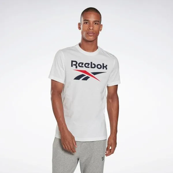 T-SHIRT REEBOK CROSSFIT MAGLIA UOMO FUNCTIONAL TRAINING BIANCA