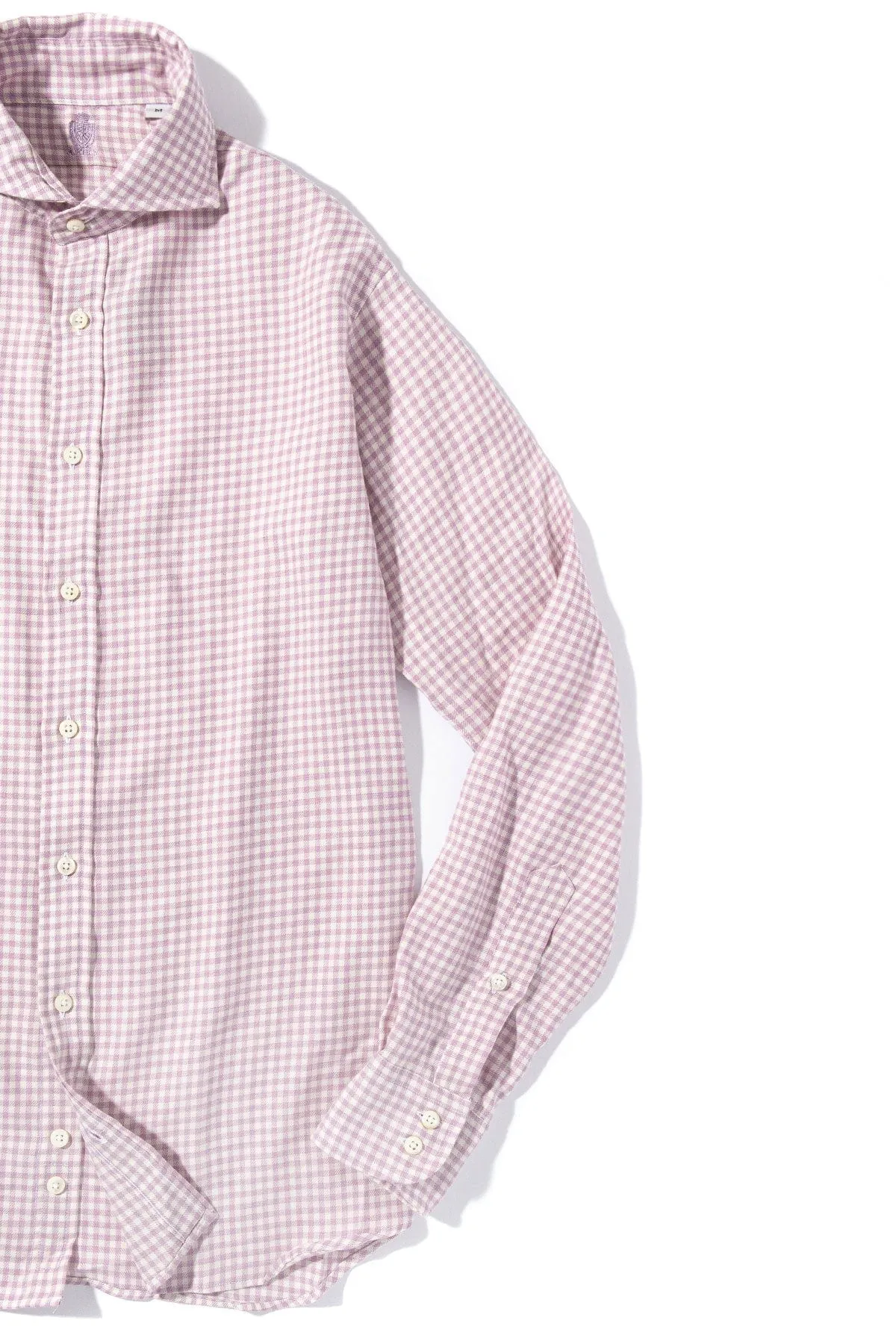 Targa Cotton Cashmere Shirt In Purple
