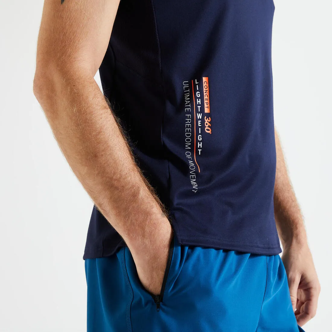 Technical Fitness T-Shirt - Grey Print/Camouflage/Khaki