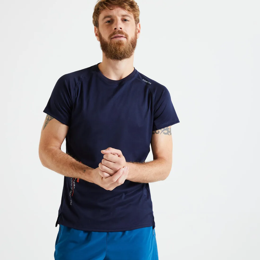 Technical Fitness T-Shirt - Grey Print/Camouflage/Khaki