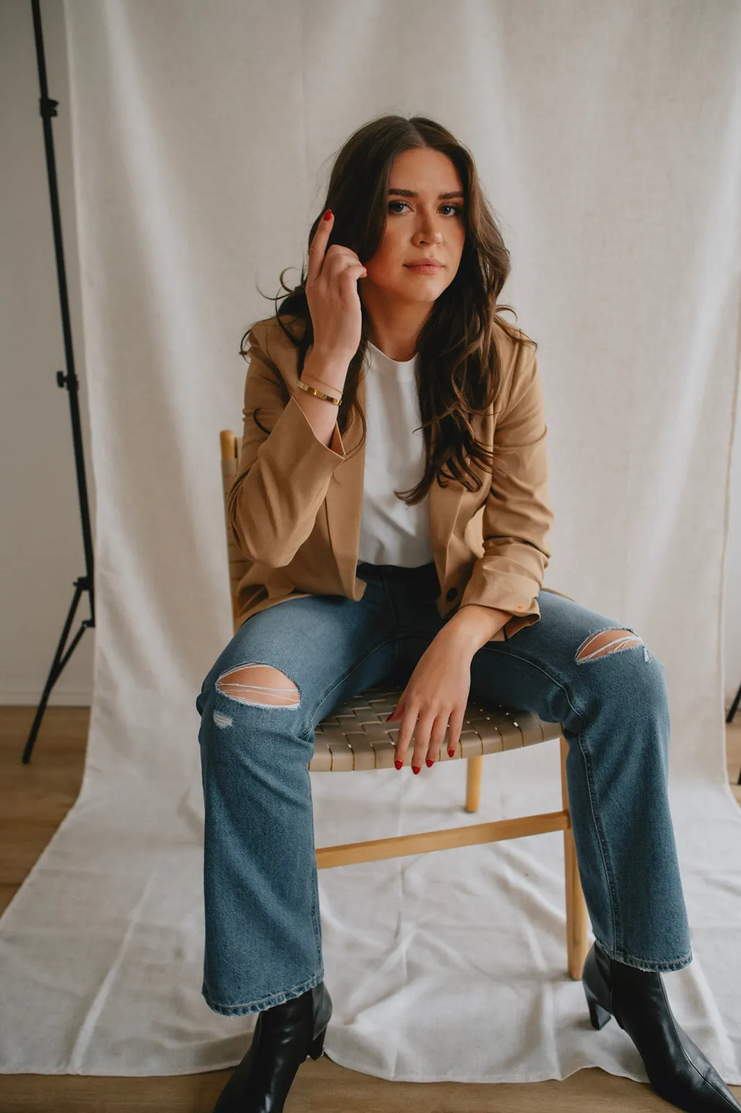 The Rae High Rise Straight Leg Denim - Fonda