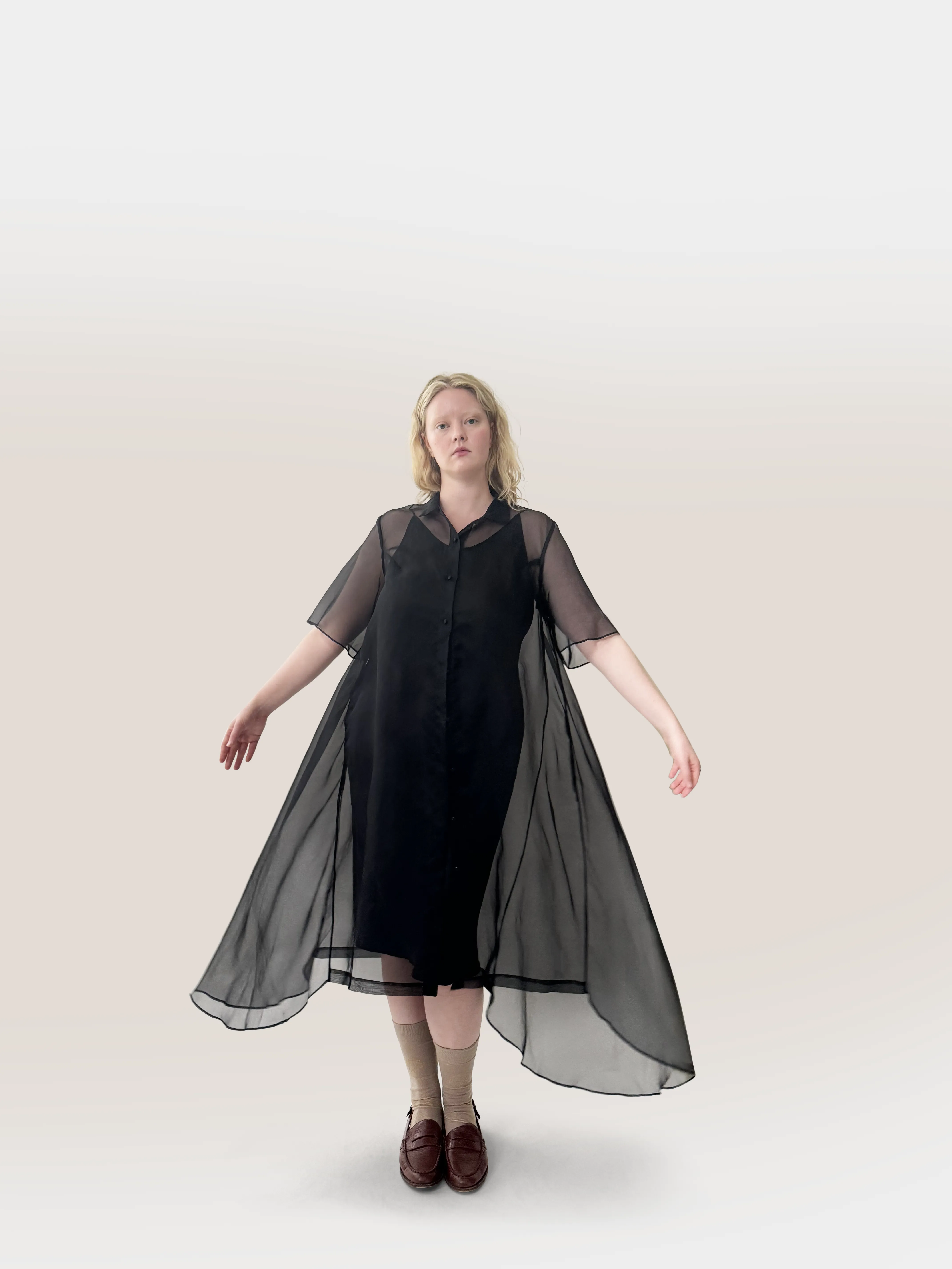 Theodora Midi Silk Slip
