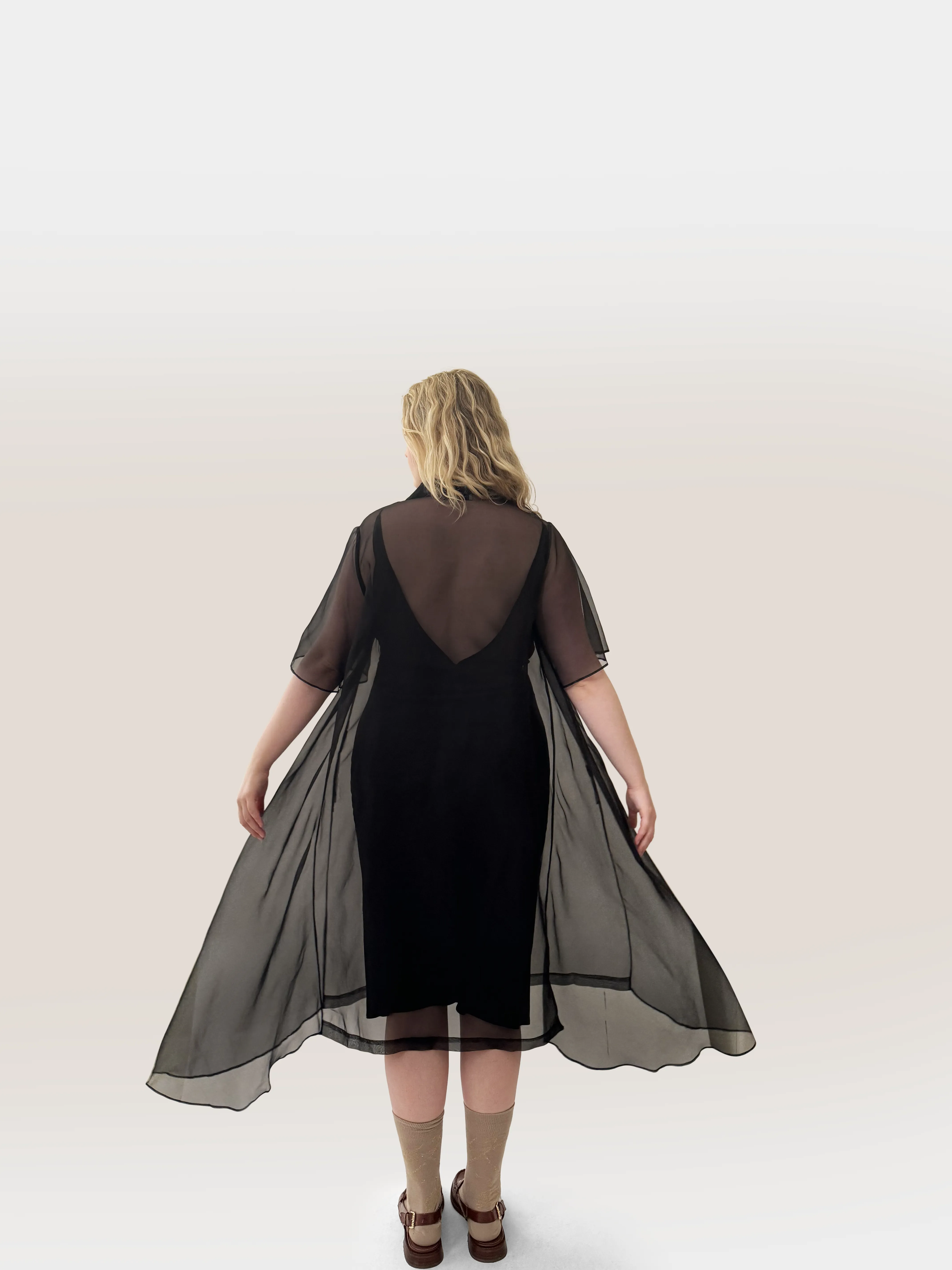 Theodora Midi Silk Slip