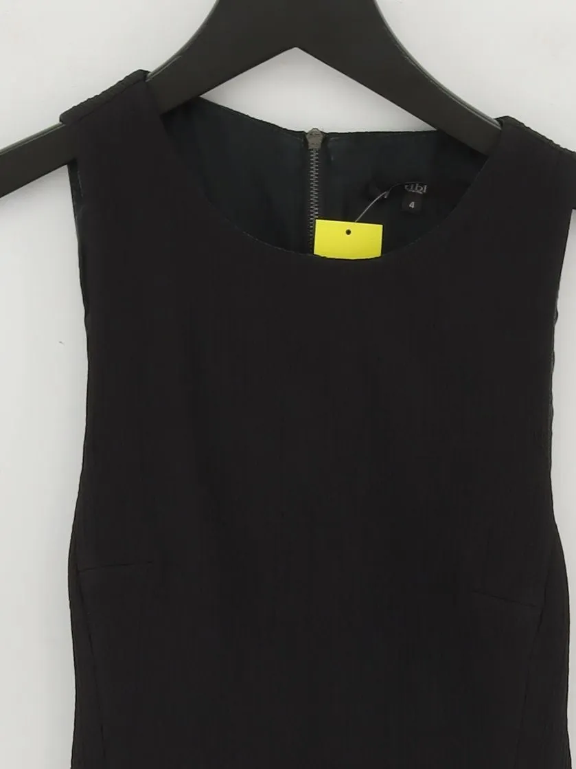 Tibi Women's T-Shirt UK 4 Black Polyamide with Other, Silk