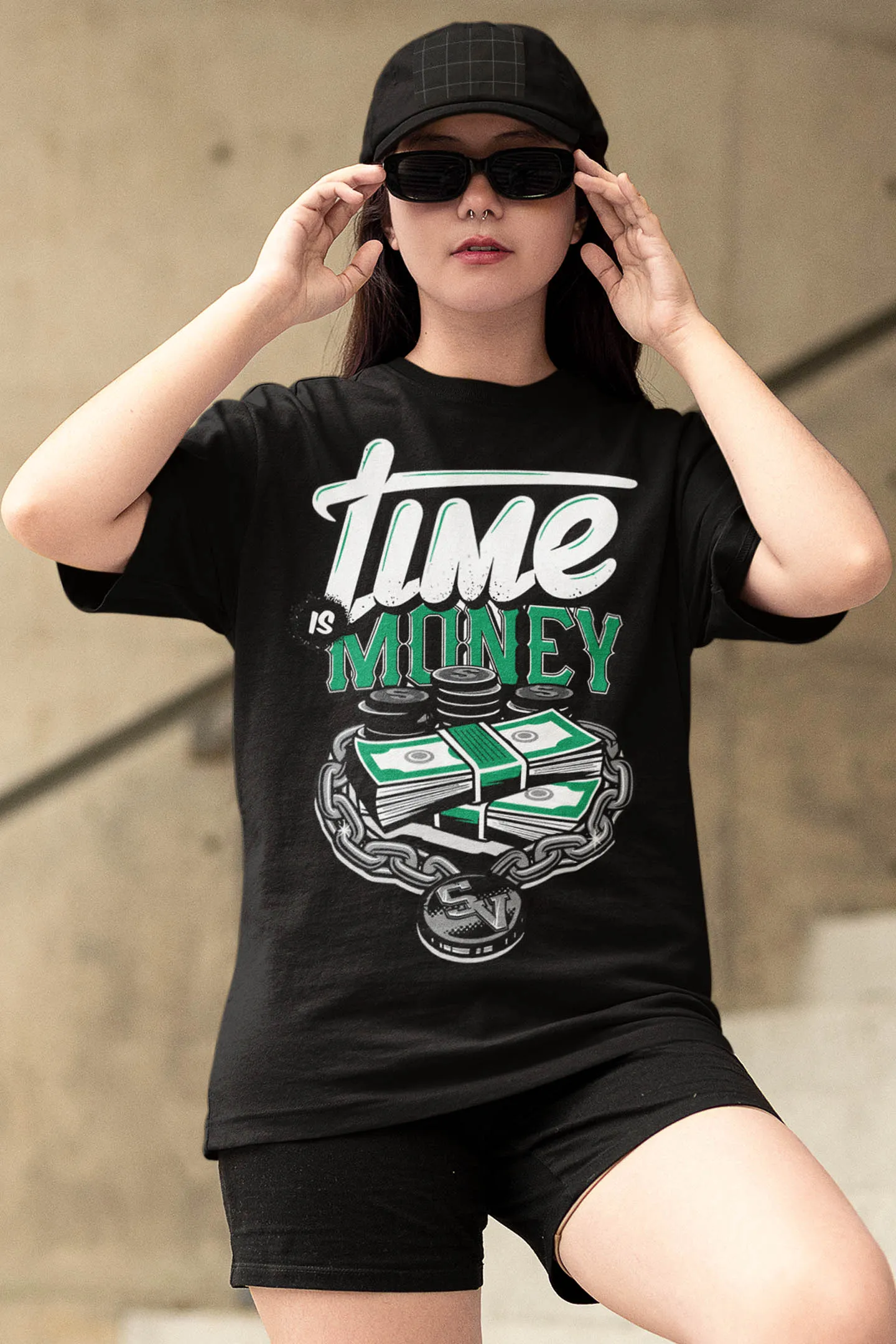 Time is Money Oversized T-shirt