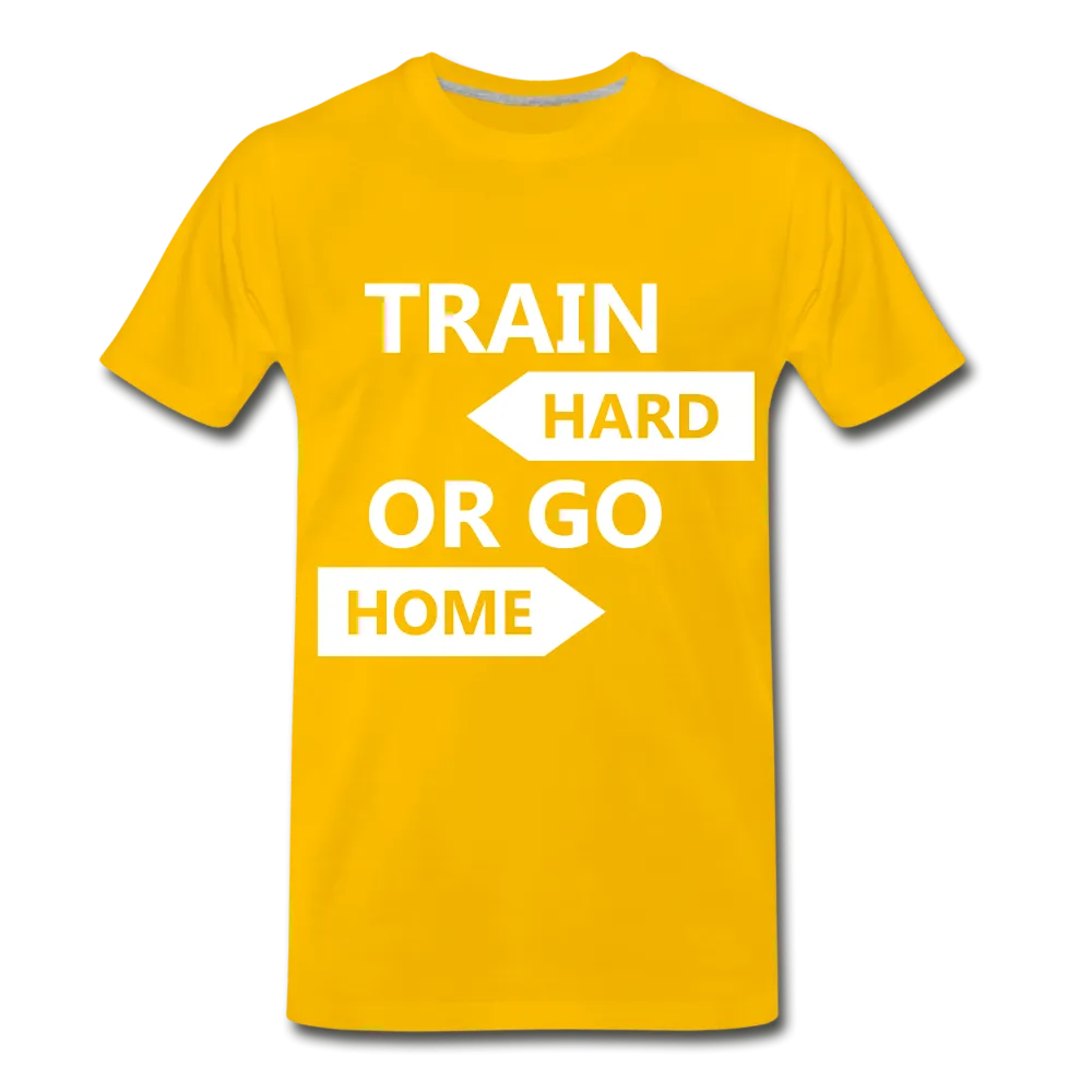 Train Hard Men's Premium T-Shirt