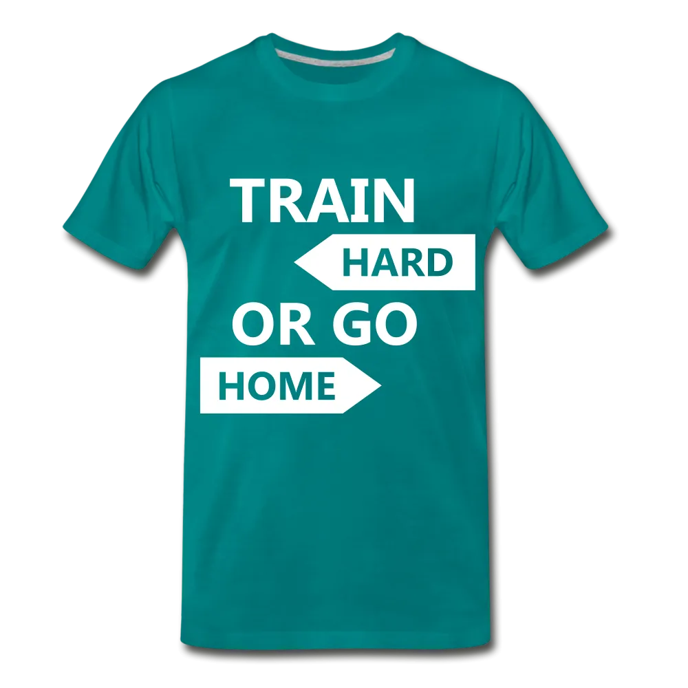 Train Hard Men's Premium T-Shirt