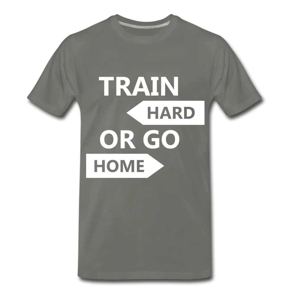 Train Hard Men's Premium T-Shirt