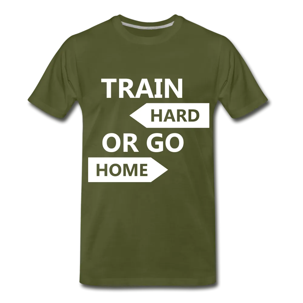 Train Hard Men's Premium T-Shirt