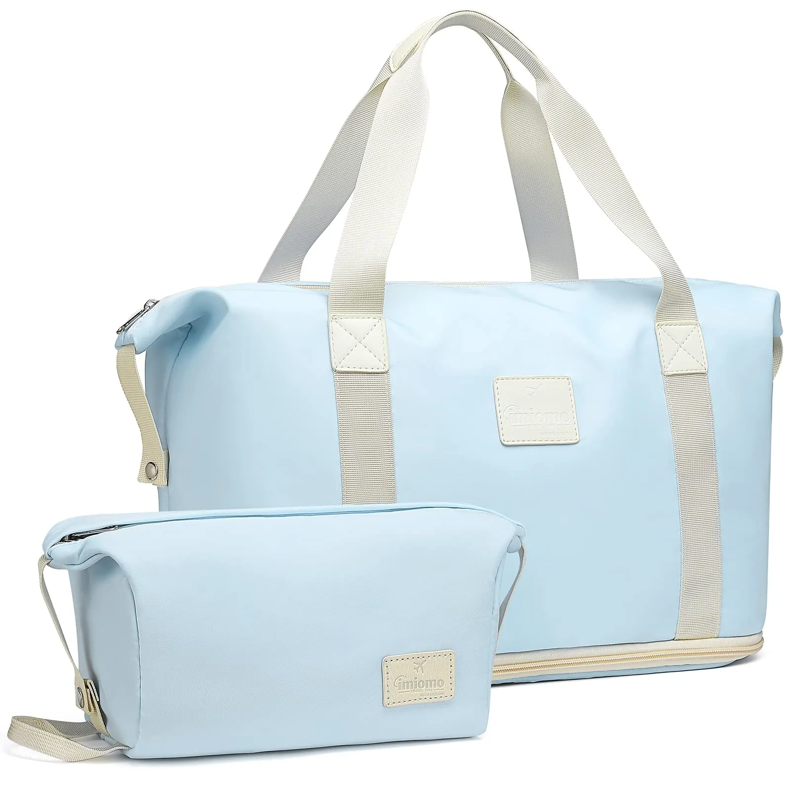 Travel Bag, travel duffel bag, travel bag with trolley cover and wet bag, sports carry-on gym bag