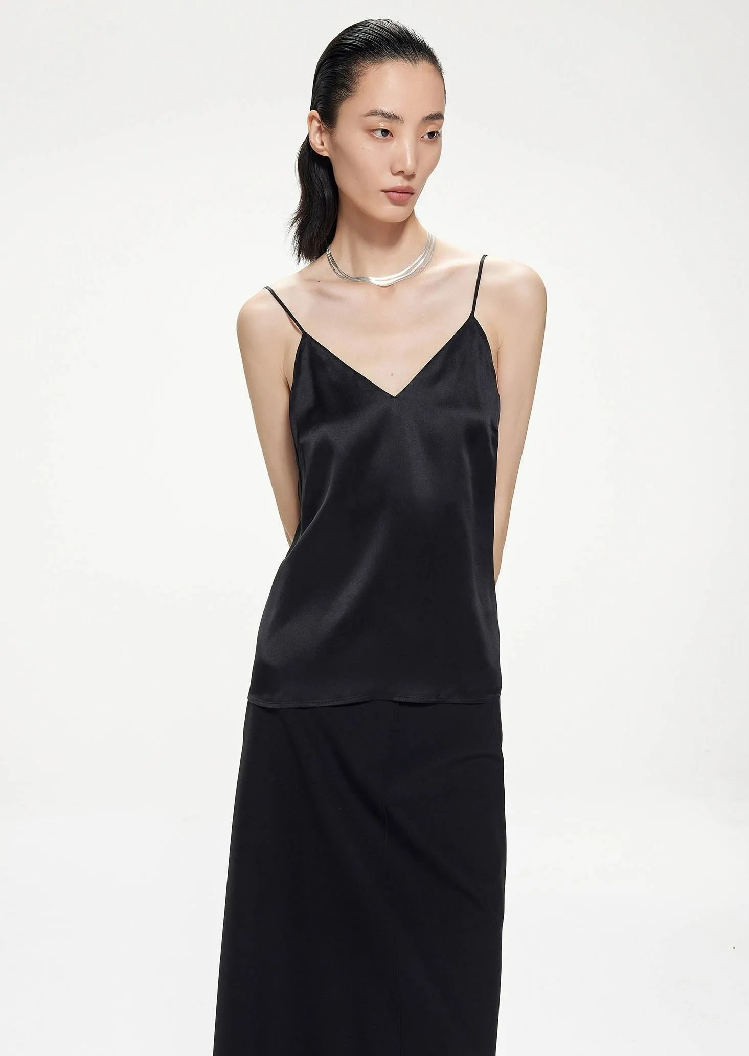 Vest / JNBY Mulberry Silk V-Neck Camisole