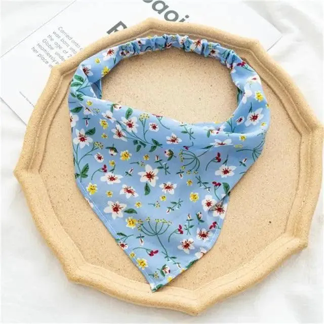 Vintage Style Women's Bandana Hair Band Scarf Print Paisley Bandanas Headwear Wrist Head Wrap Hair Scarf Headwear Hair Accessories Gifts