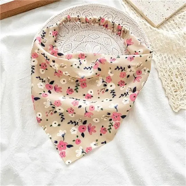 Vintage Style Women's Bandana Hair Band Scarf Print Paisley Bandanas Headwear Wrist Head Wrap Hair Scarf Headwear Hair Accessories Gifts