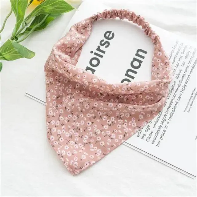 Vintage Style Women's Bandana Hair Band Scarf Print Paisley Bandanas Headwear Wrist Head Wrap Hair Scarf Headwear Hair Accessories Gifts