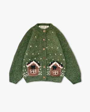 Winter Fairy Tale cardigan | in stock (12-18m)
