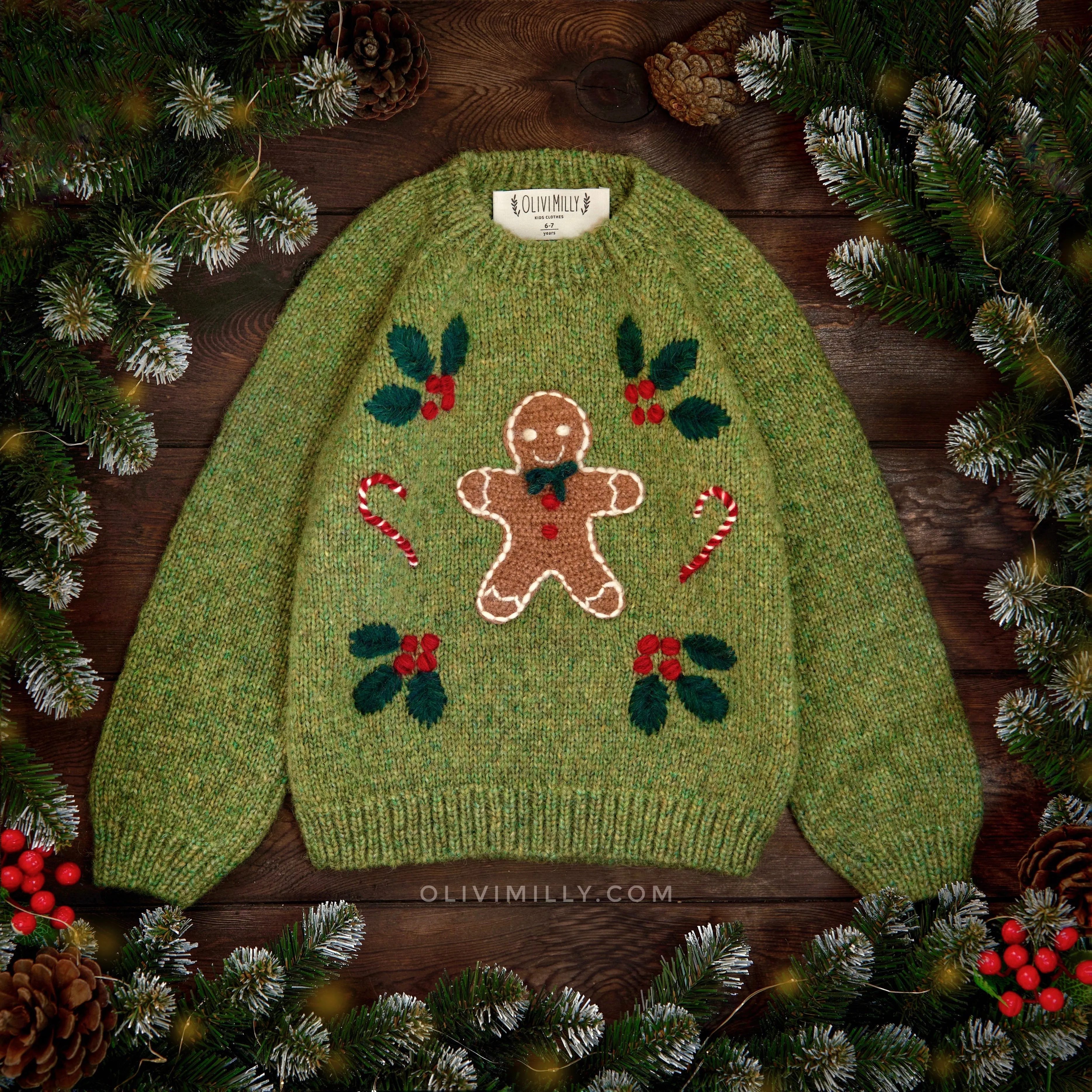 Winter Fairy Tale jumper | in stock (2-3y)