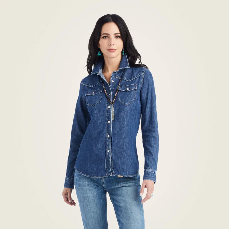 Women's Ariat Farriday Denim Shirt