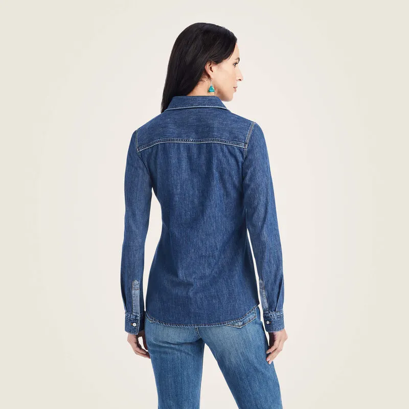 Women's Ariat Farriday Denim Shirt