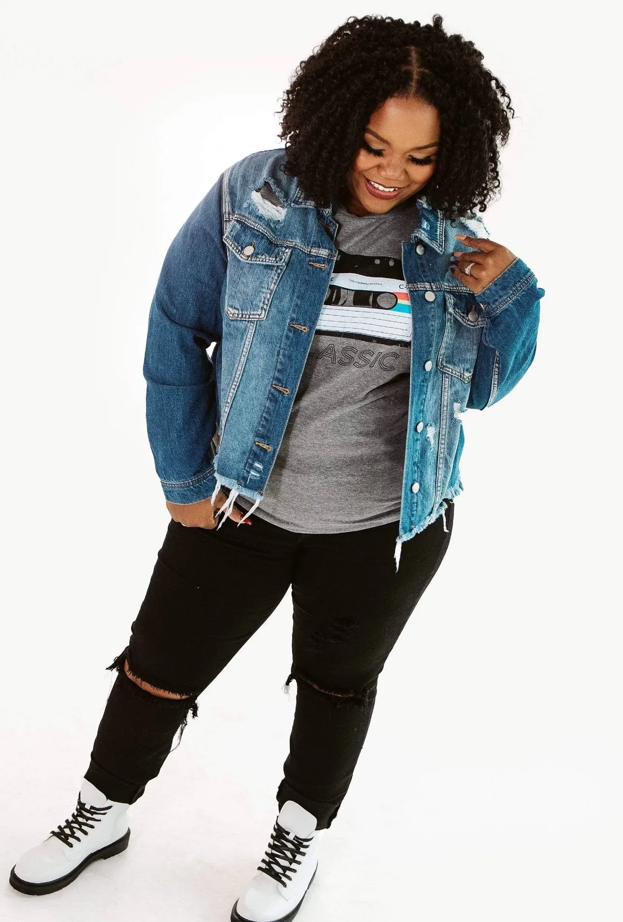 Women's Blue Denim Jacket