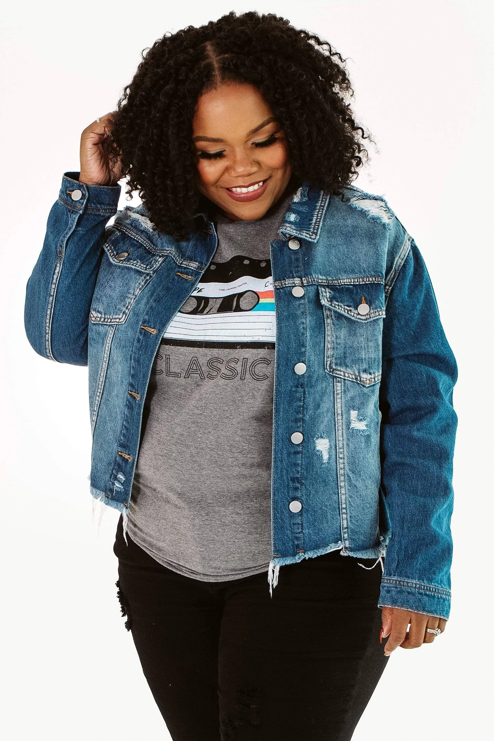 Women's Blue Denim Jacket