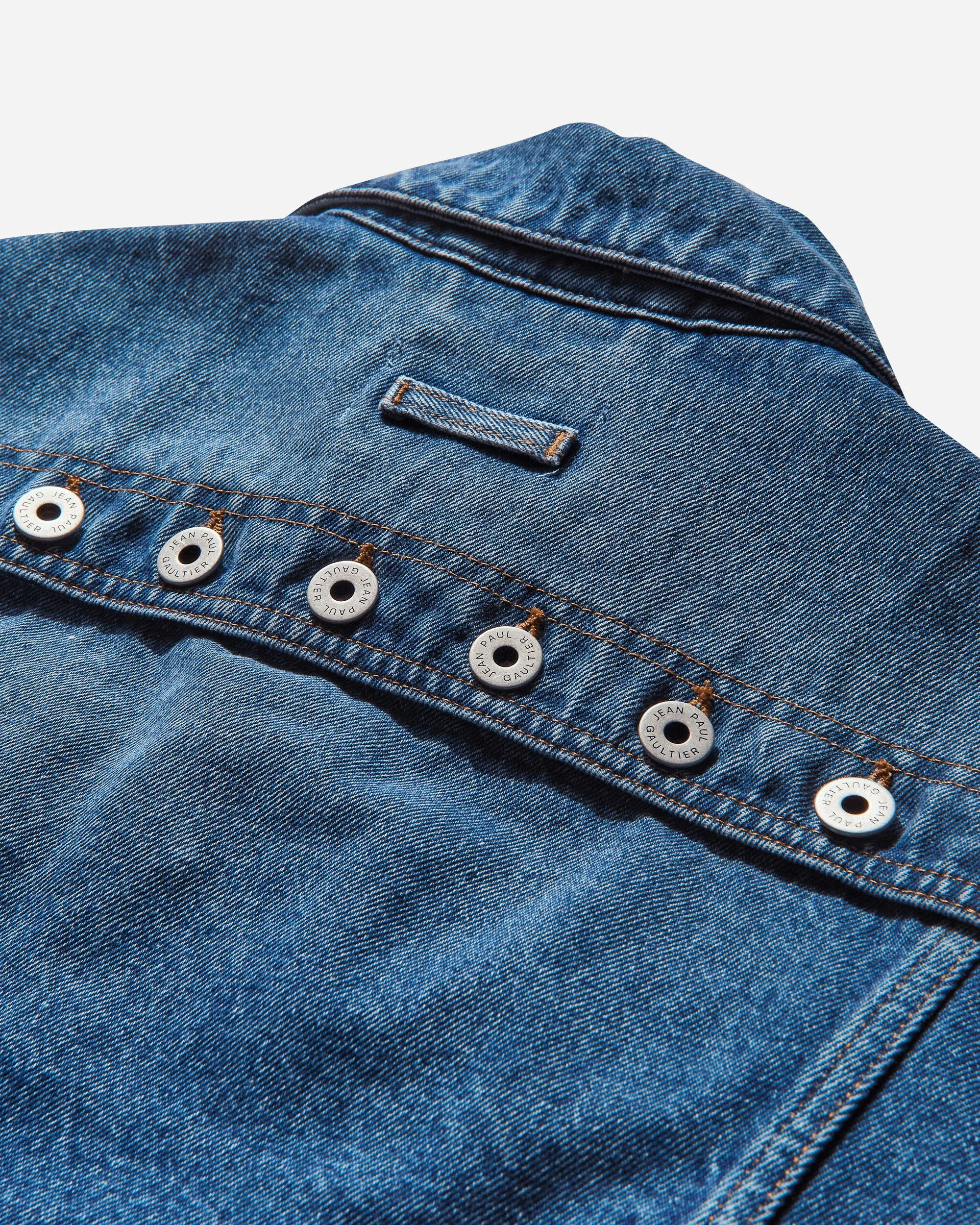 Women's Buttoned Denim Jacket Blue