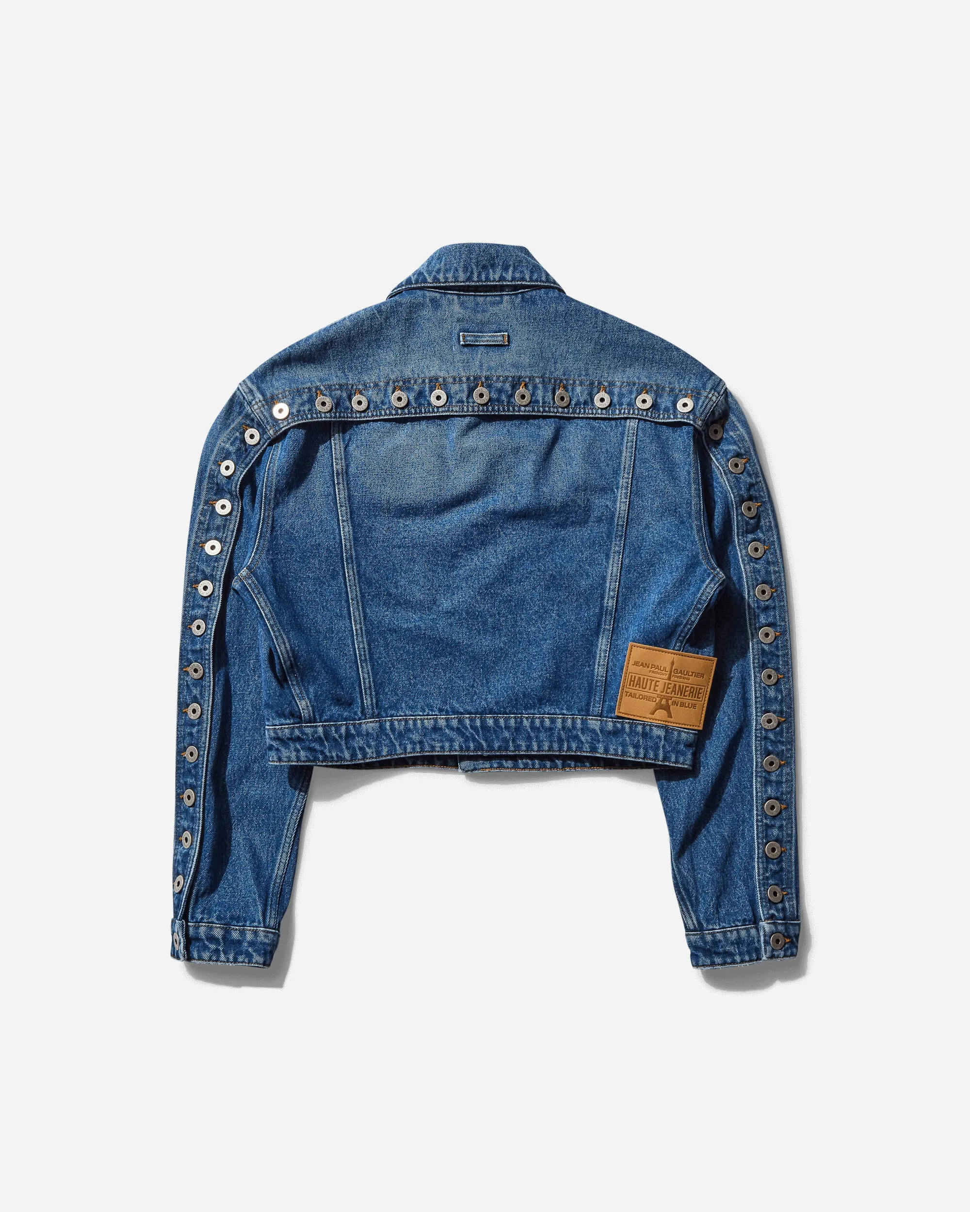 Women's Buttoned Denim Jacket Blue