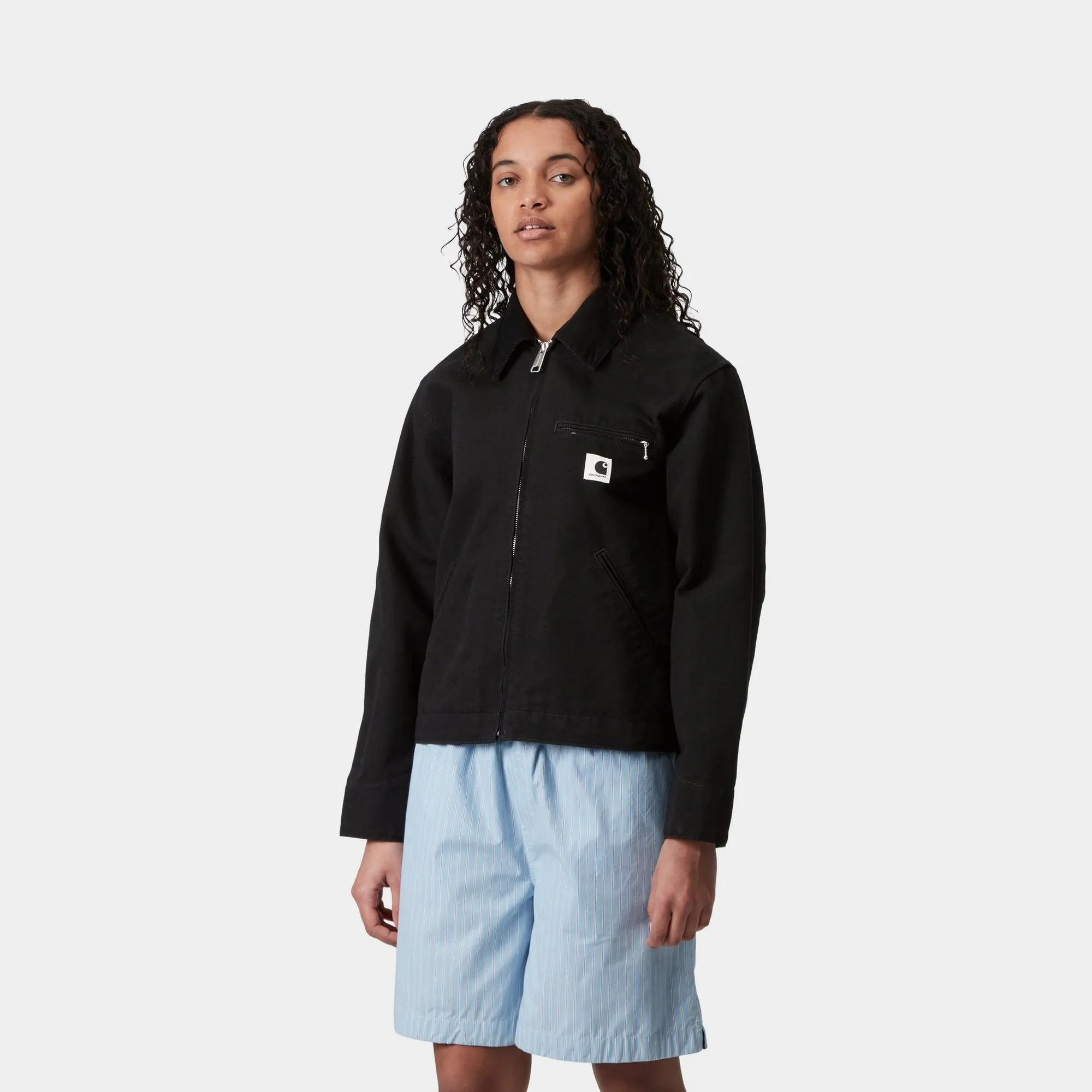 Women's OG Detroit Jacket | Black / Black