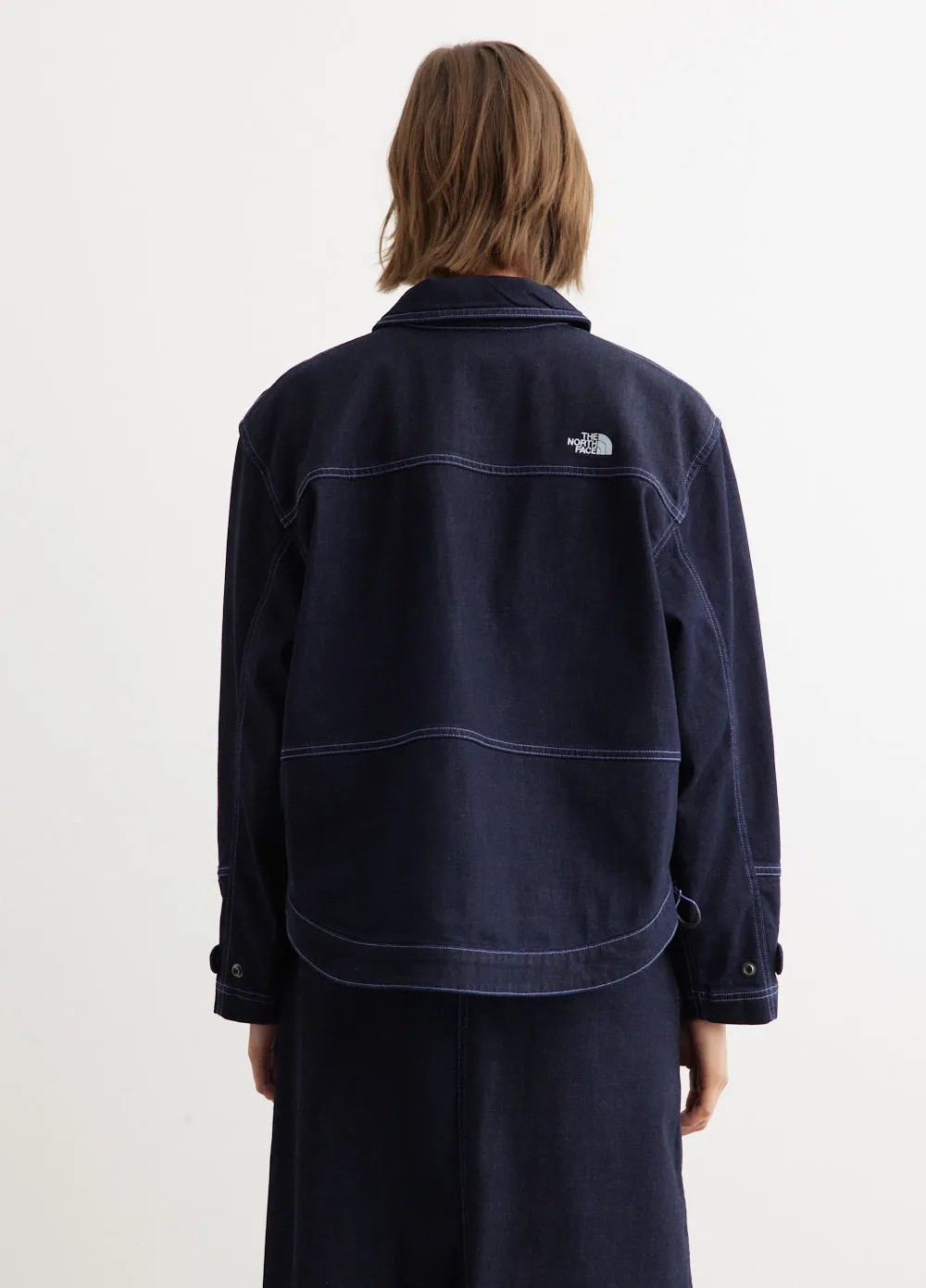 Women's Piecework Denim Jacket