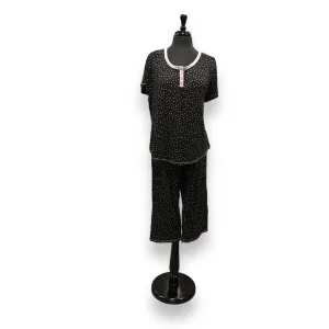 Women's Two Piece Peached Jersey Capri Set with T-Shirt