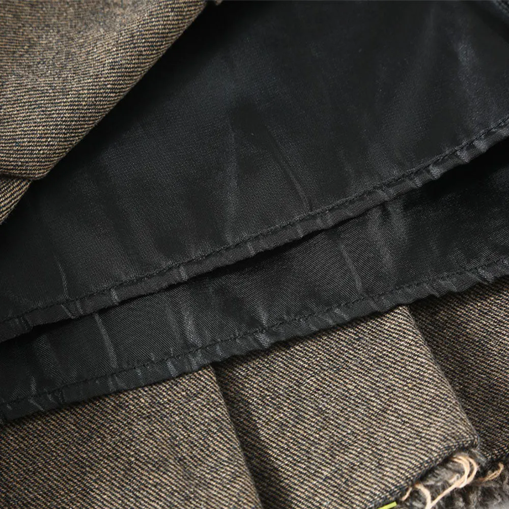 Women's Vintage Street Trendy Denim Skirt