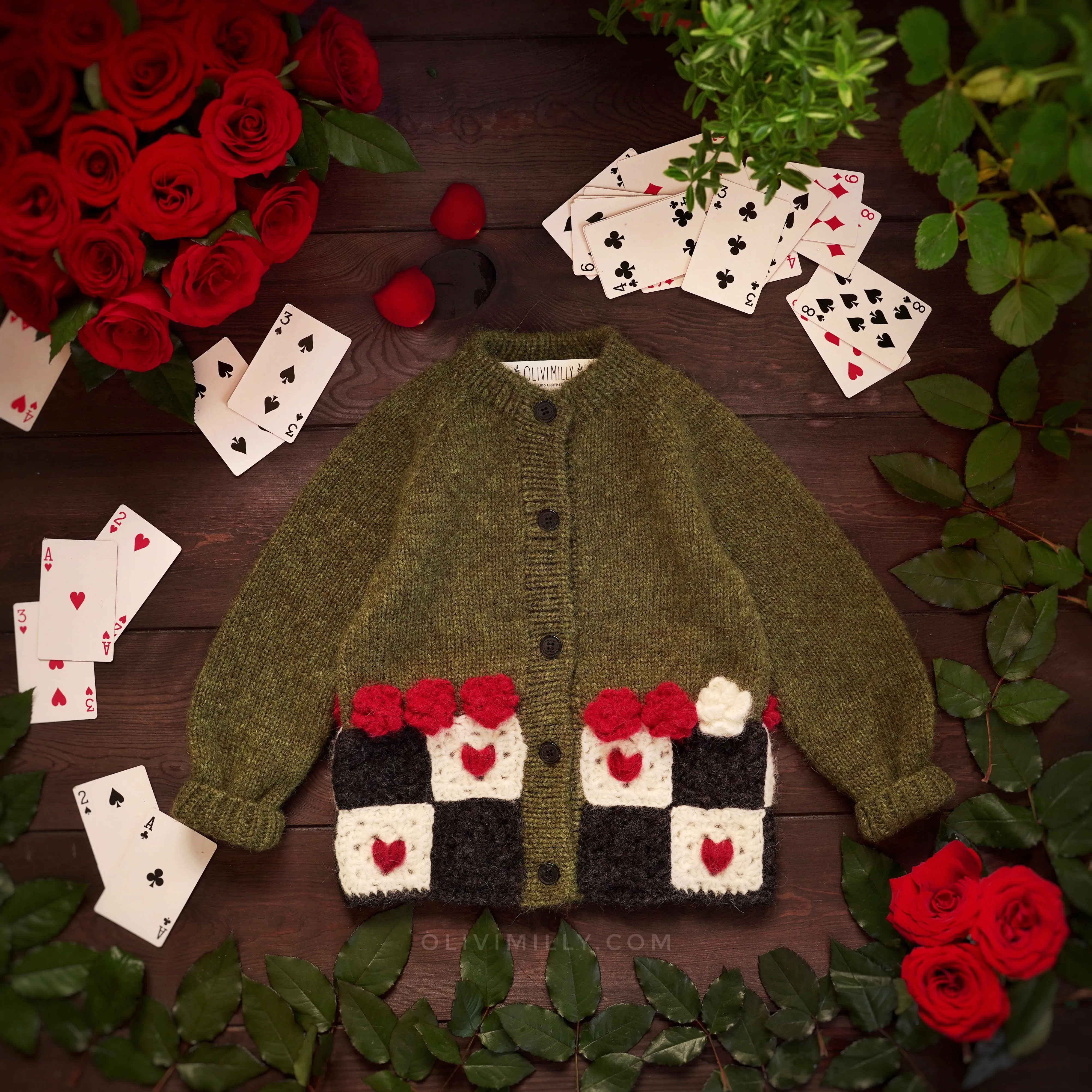 Wonderland Cardigan | Forest